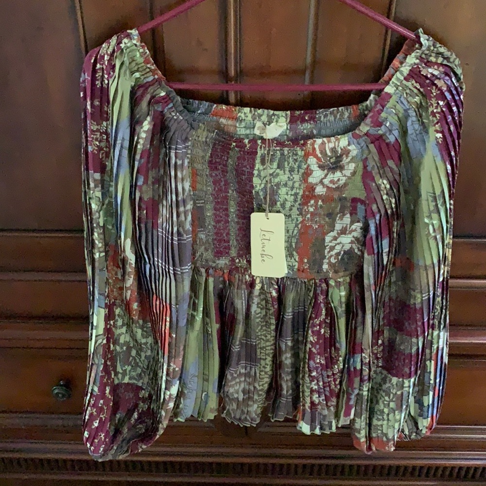 Anthropologie / Letmekse blouse sz 8